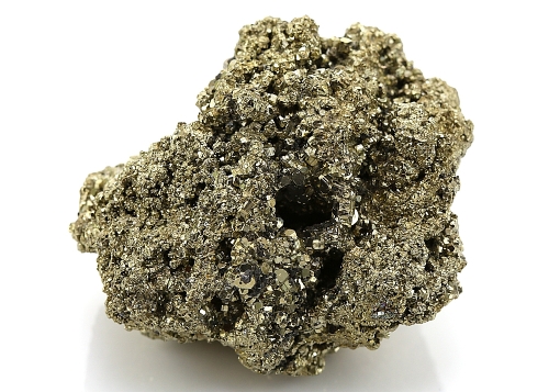 Pyritbrocken Rohstein ca. 110 Gramm