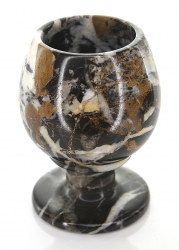 Becher Set aus Marmor, ca. 5 x 7 cm, Schnapsglas