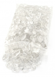 Bergkristall Trommelsteine, Ladesteine, klare A-Qualität, 500 g