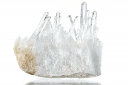 Nadelquarz Stufe, feinnadelig, klar, hochglänzend, ca 39 g, ca. 4,5 x 5,5 x 1,5 cm