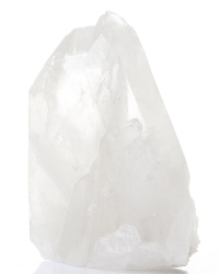Bergkristall Spitze/Stufe poliert, ca. 11 cm, Sammlerstück