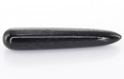 Massagestab Turmalin Schörl, Griffel,konische Form, ca. 10 cm