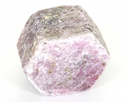 Rubin Rohstein, 6-eckiger Kristall, ca. 214 g, ca. 5 cm