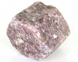 Rubin Rohstein, 6-eckiger Kristall, ca. 412 g, ca. 6 cm