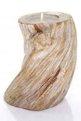 Liane Teelicht, Holz, ca. 10 cm
